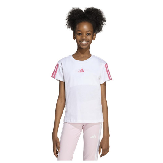 Adidas Παιδική κοντομάνικη μπλούζα Essentials 3-Stripes Tee Adidas Παιδική κοντομάνικη μπλούζα Essentials 3-Stripes Tee